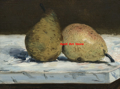 Antike Vintage Frucht Zitrone Granatapfel Birne Stillleben Poster drucken Leinwand Malerei Wandbilder für Küche Zimmer Wohnkultur -  Allround Solutions B&B