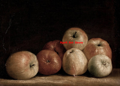 Antike Vintage Frucht Zitrone Granatapfel Birne Stillleben Poster drucken Leinwand Malerei Wandbilder für Küche Zimmer Wohnkultur -  Allround Solutions B&B