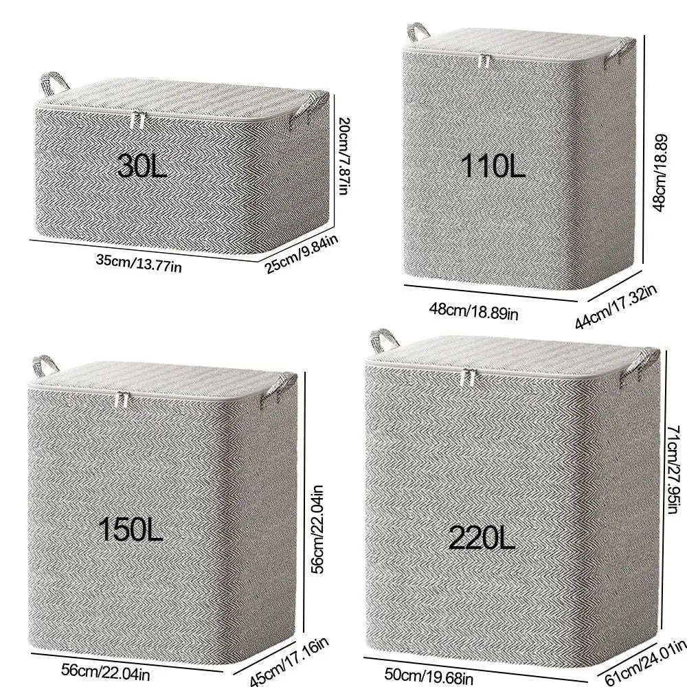 Aufbewahrungstasche Faltbar – Vlies Organizer mit Griff | Platzsparend -  Allround Solutions B&B