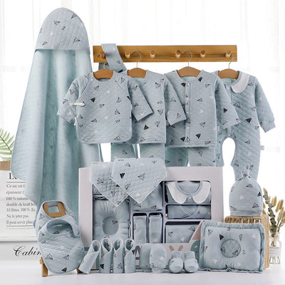 Baby Schlafanzug Set Baumwolle – Unisex Langarm mit Geschenkbox | Cartoon Print -  Allround Solutions B&B
