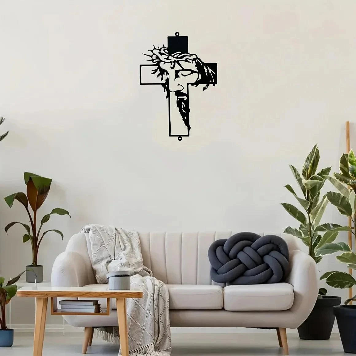 Kreuz-Wanddekoration Metall – Wandkunst für Ostern & Erntedankfest -  Allround Solutions B&B