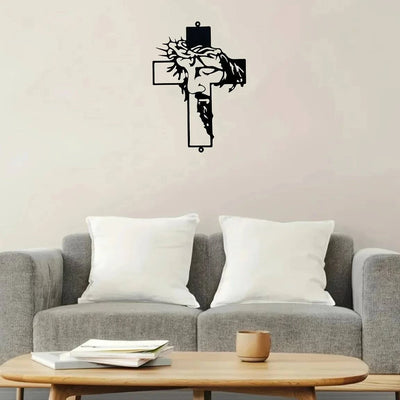 Kreuz-Wanddekoration Metall – Wandkunst für Ostern & Erntedankfest -  Allround Solutions B&B