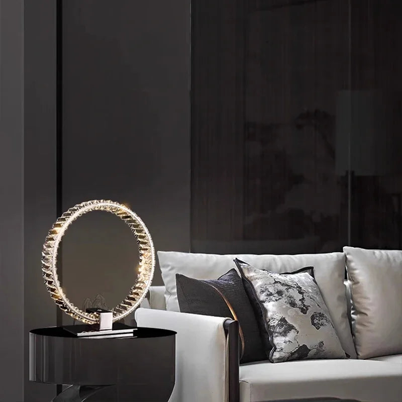 Kristall LED Tischlampe Nordic – Luxus Leselampe -  Allround Solutions B&B