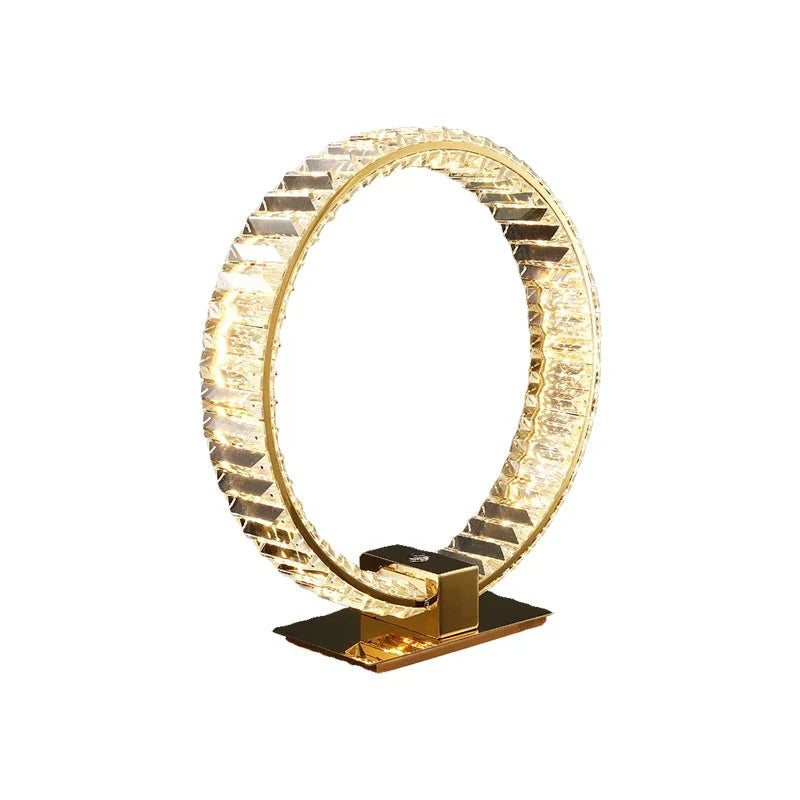 Kristall LED Tischlampe Nordic – Luxus Leselampe -  Allround Solutions B&B