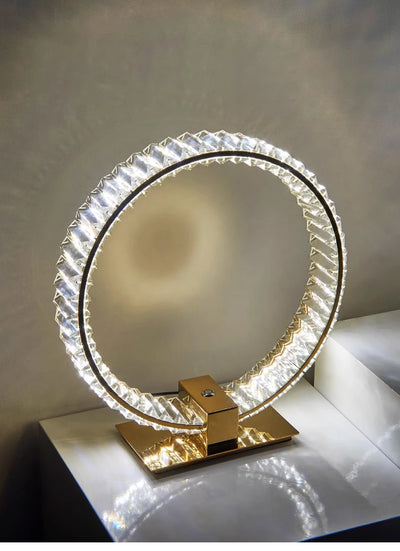 Kristall LED Tischlampe Nordic – Luxus Leselampe -  Allround Solutions B&B