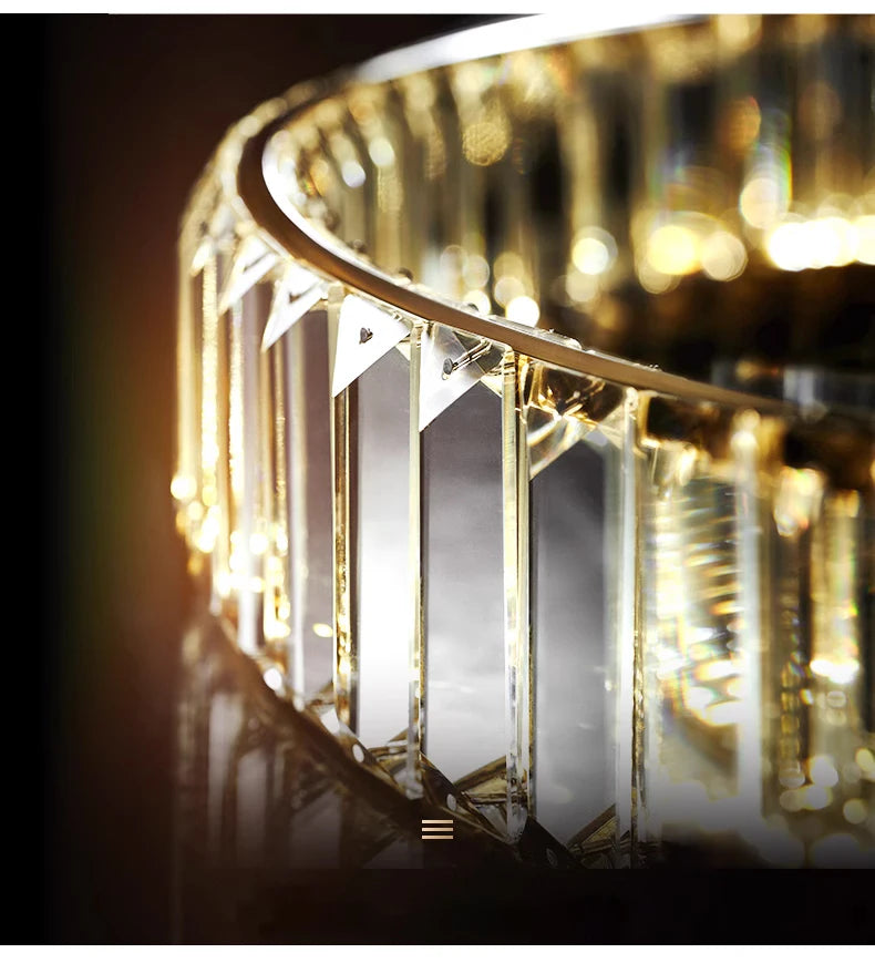 Kristall LED Tischlampe Nordic – Luxus Leselampe -  Allround Solutions B&B