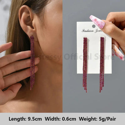 Kristall-Ohrringe Romantisch – Luxus Herz & Ahornblatt Design für Frauen -  Allround Solutions B&B