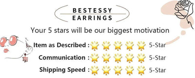 Kristall-Ohrringe Romantisch – Luxus Herz & Ahornblatt Design für Frauen -  Allround Solutions B&B