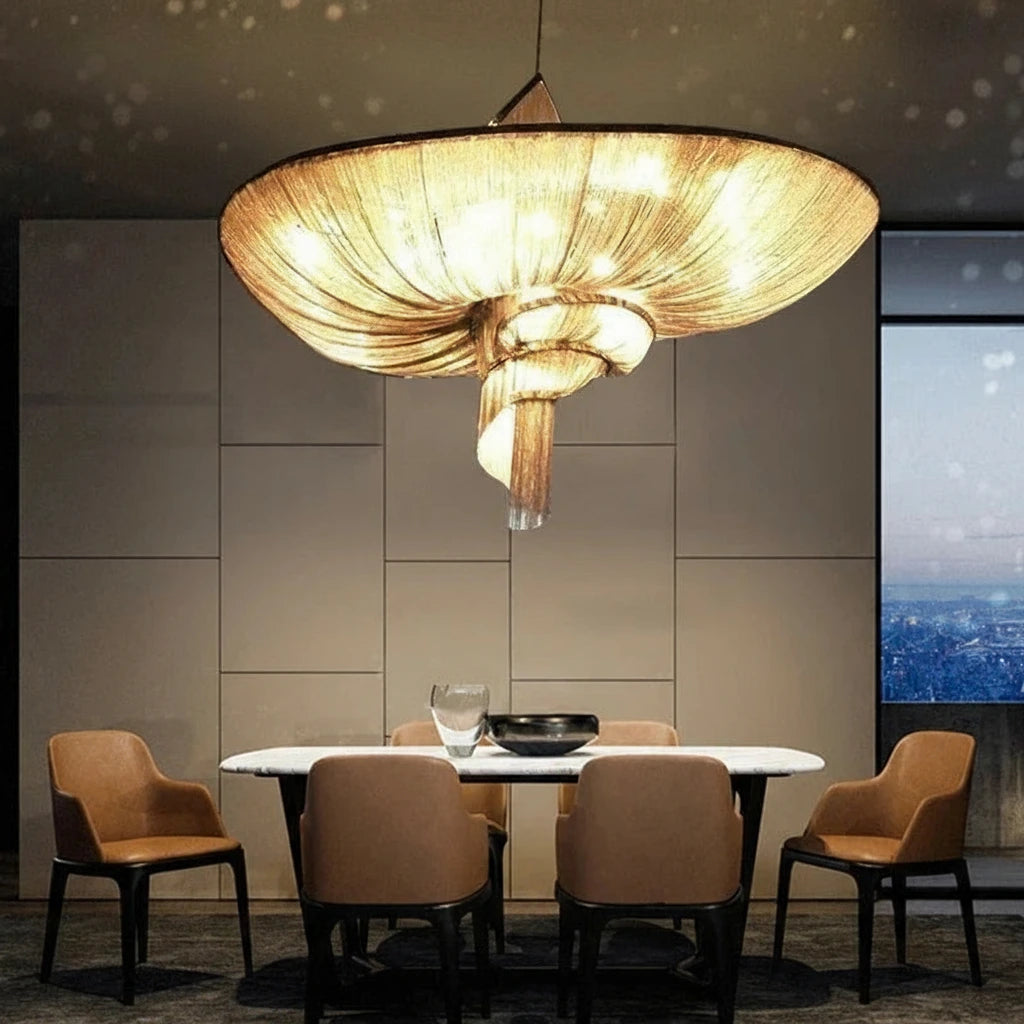 LED Pendelleuchte Art Deco – Retro Vintage für Esszimmer & Wohnzimmer -  Allround Solutions B&B