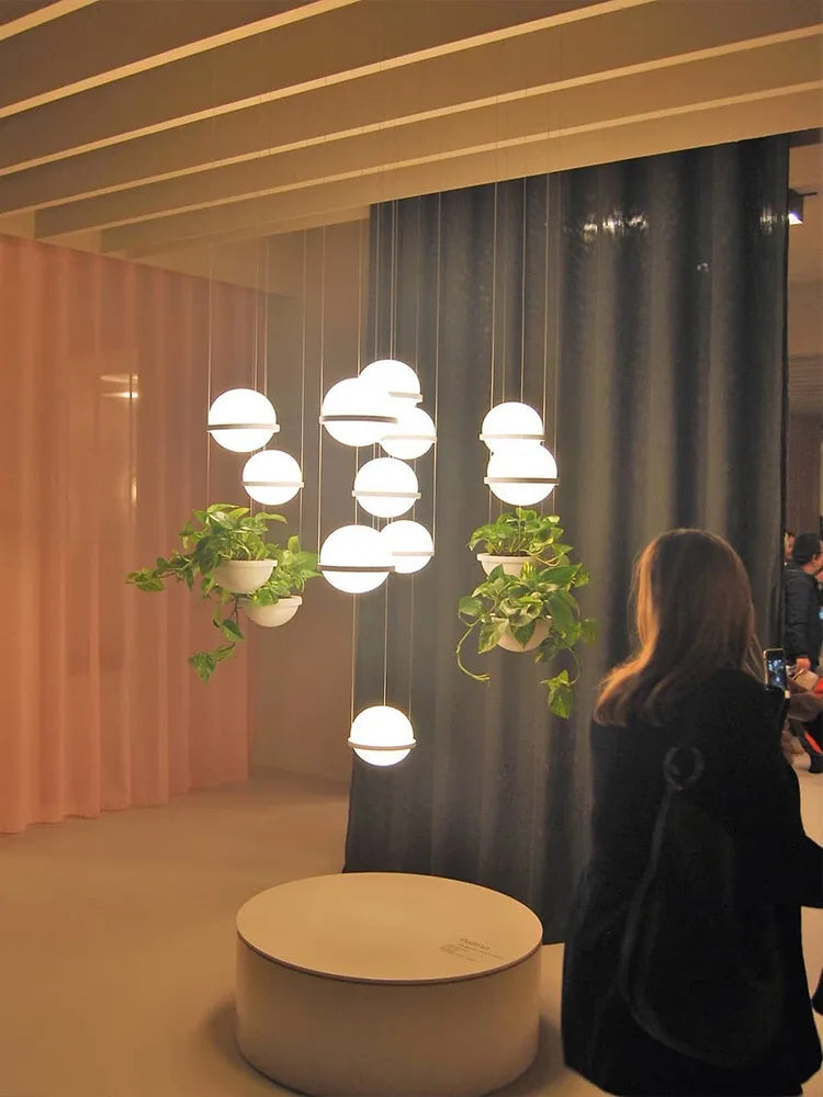 LED Pflanzen-Wandlampe Modern – Dekorative Topf-Lampe für Wohnzimmer & Café - Allround Solutions B&B LED Pflanzen-Wandlampe Modern – Dekorative Topf-Lampe für Wohnzimmer & Café 