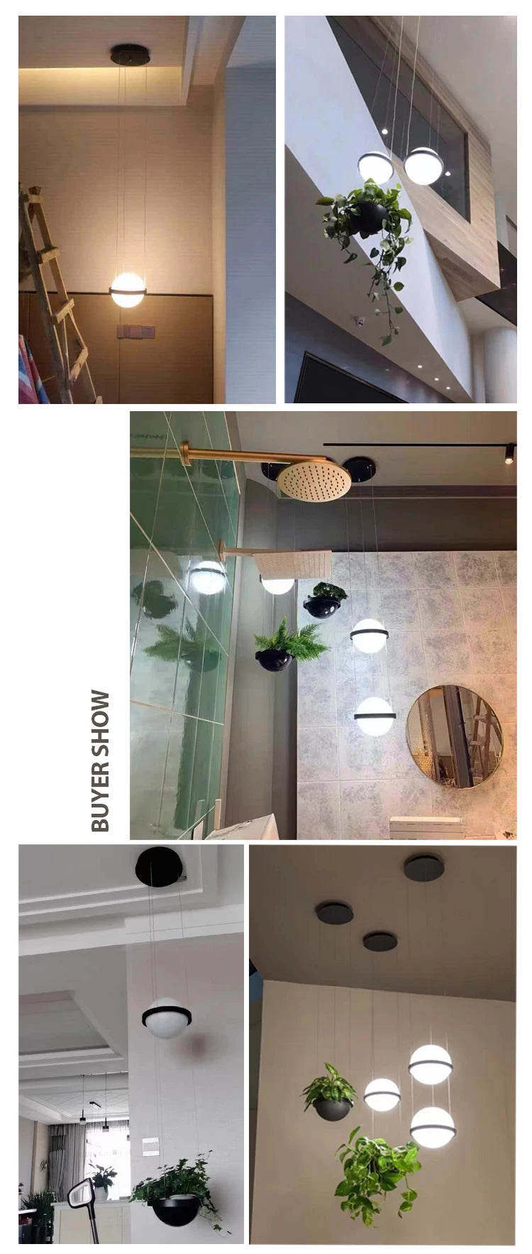 LED Pflanzen-Wandlampe Modern – Dekorative Topf-Lampe für Wohnzimmer & Café -  Allround Solutions B&B