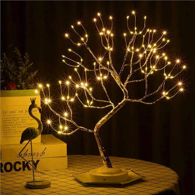 LED Tischlampe Baum Kupferdraht USB Powered Schlafzimmer Studie Dekorative Decack Lampe Kreative Beleuchtung Innen Nachtlampe - Allround Solutions B&B LED Tischlampe Baum Kupferdraht USB Powered Schlafzimmer Studie Dekorative Decack Lampe Kreative Beleuchtung Innen Nachtlampe 