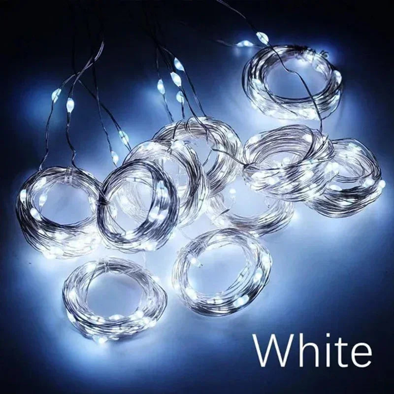 LED Vorhang Lichterkette 3M – USB Girlande mit 8 Modi für Weihnachten & Party -  Allround Solutions B&B