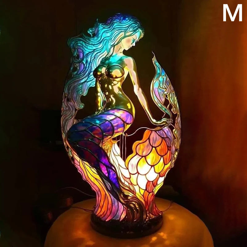 Handgefertigte Nachtlampe im Tierdesign