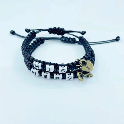 Schloss-Armband Verstellbar – Metall Gliederkette für Paare | Unisex Geschenk -  Allround Solutions B&B