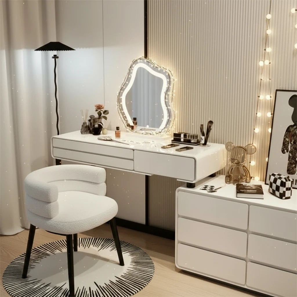 Schminktisch Moderne Kommode Schublade Schminktisch Luxus Schlafzimmer - Allround Solutions Shop Zentrum