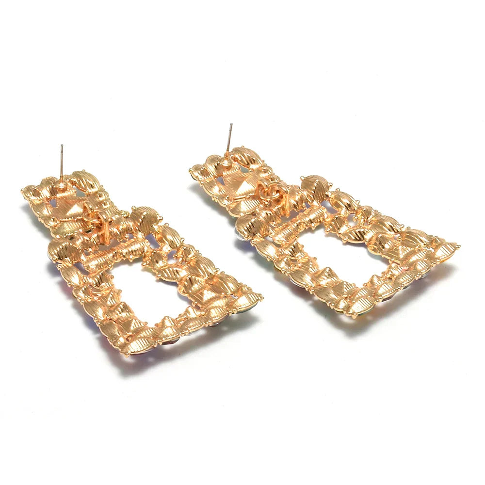 Trendigen Ohrringe – Geometrisches Design mit funkelndem Charme ✨ -  Allround Solutions B&B