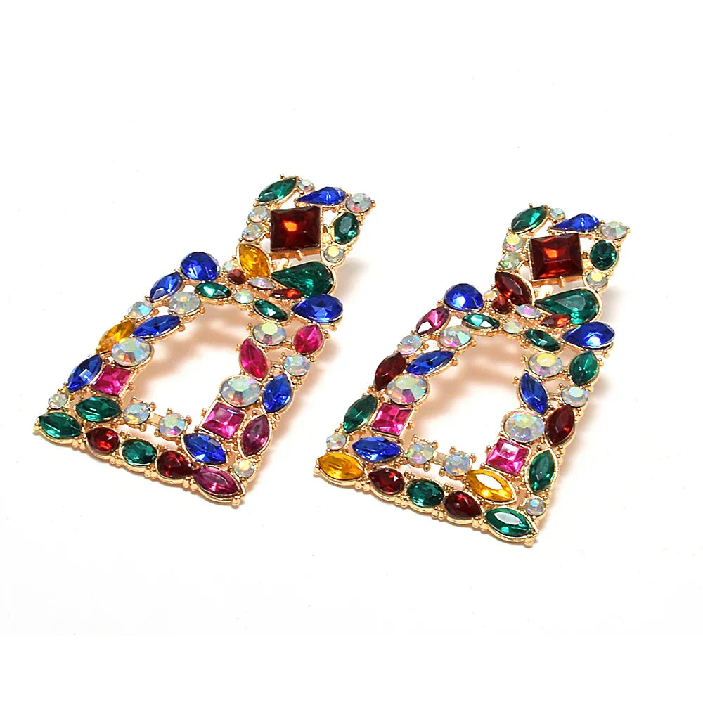 Trendigen Ohrringe – Geometrisches Design mit funkelndem Charme ✨ -  Allround Solutions B&B