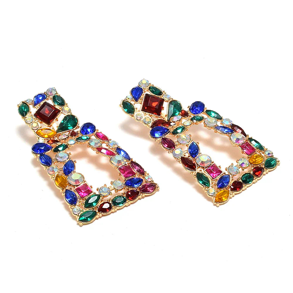 Trendigen Ohrringe – Geometrisches Design mit funkelndem Charme ✨ -  Allround Solutions B&B