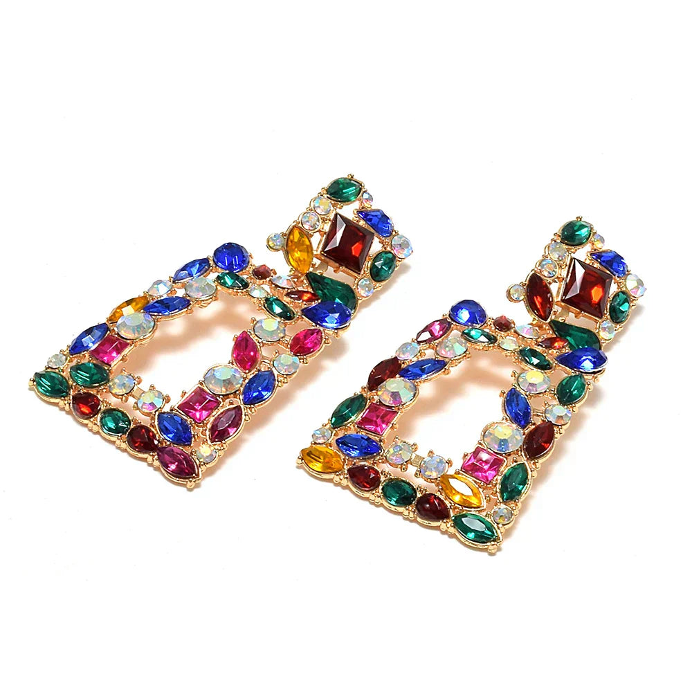 Trendigen Ohrringe – Geometrisches Design mit funkelndem Charme ✨ -  Allround Solutions B&B