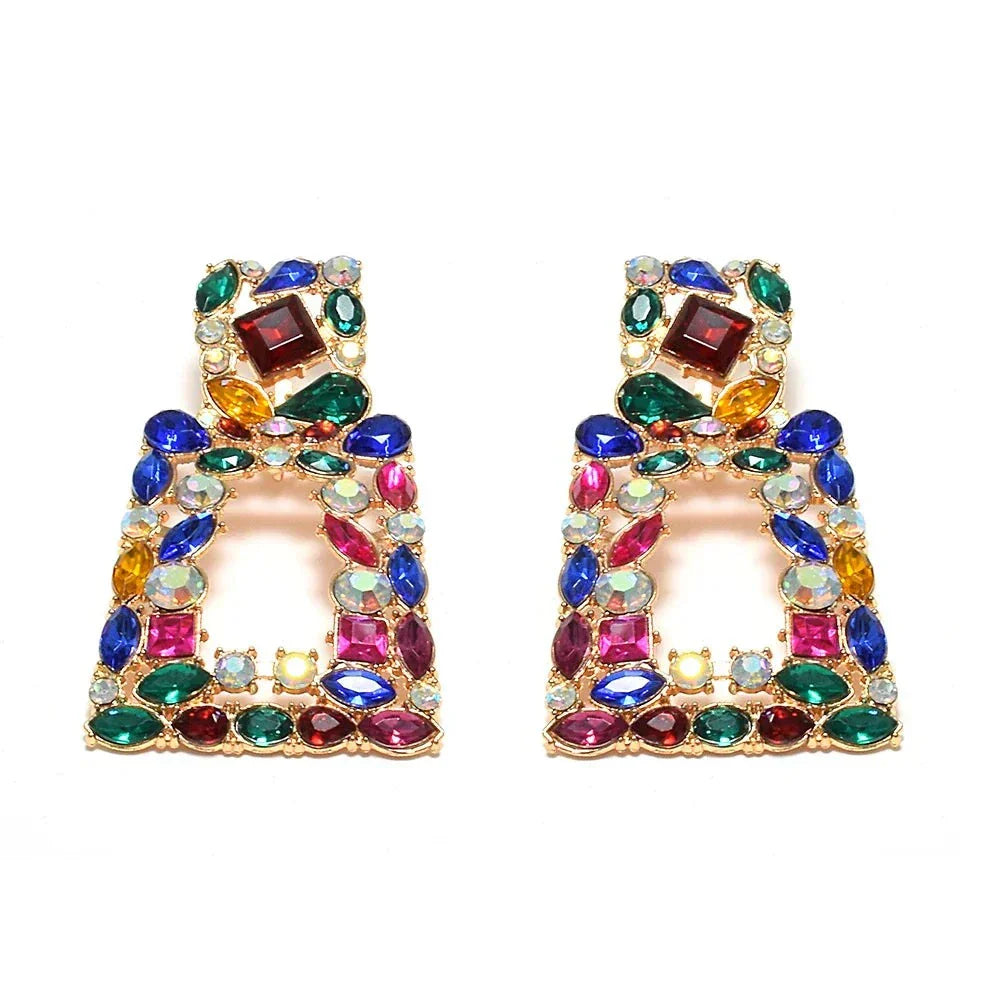 Trendigen Ohrringe – Geometrisches Design mit funkelndem Charme ✨ -  Allround Solutions B&B