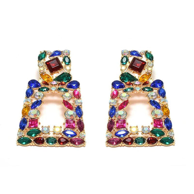 Trendigen Ohrringe – Geometrisches Design mit funkelndem Charme ✨ -  Allround Solutions B&B