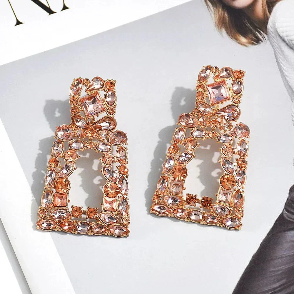 Trendigen Ohrringe – Geometrisches Design mit funkelndem Charme ✨ -  Allround Solutions B&B