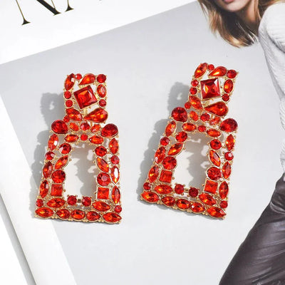 Trendigen Ohrringe – Geometrisches Design mit funkelndem Charme ✨ -  Allround Solutions B&B