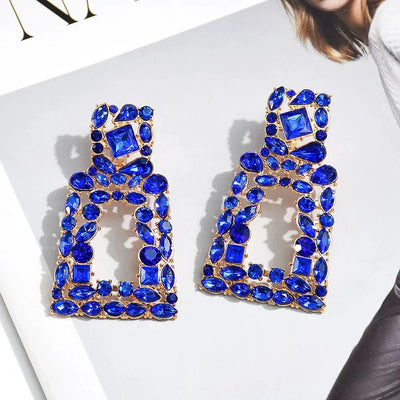 Trendigen Ohrringe – Geometrisches Design mit funkelndem Charme ✨ -  Allround Solutions B&B