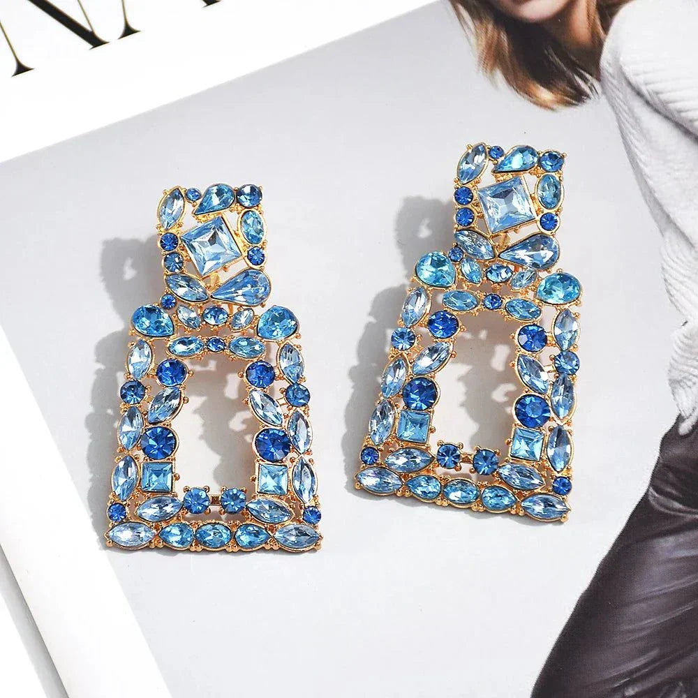 Trendigen Ohrringe – Geometrisches Design mit funkelndem Charme ✨ -  Allround Solutions B&B