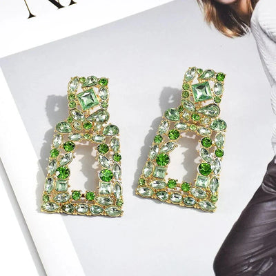 Trendigen Ohrringe – Geometrisches Design mit funkelndem Charme ✨ -  Allround Solutions B&B