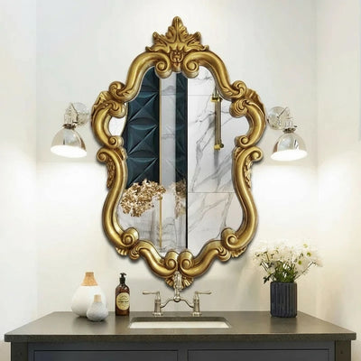 Wandspiegel Modern Unregelmäßig – Luxus Deko für Badezimmer & Wohnzimmer -  Allround Solutions B&B