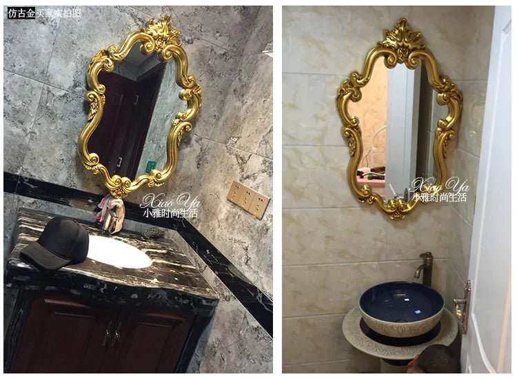 Wandspiegel Modern Unregelmäßig – Luxus Deko für Badezimmer & Wohnzimmer -  Allround Solutions B&B