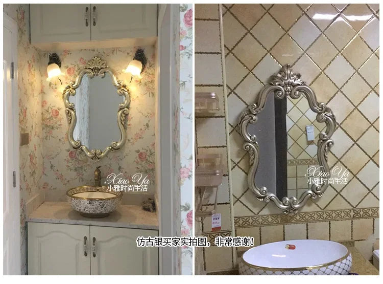 Wandspiegel Modern Unregelmäßig – Luxus Deko für Badezimmer & Wohnzimmer -  Allround Solutions B&B