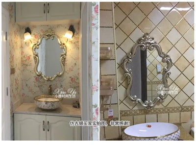 Wandspiegel Modern Unregelmäßig – Luxus Deko für Badezimmer & Wohnzimmer -  Allround Solutions B&B