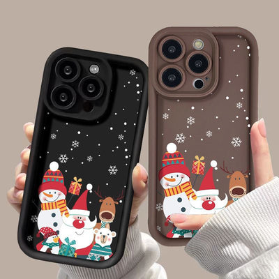 Weihnachts-Handyhülle Premium – Festliches Frosted Design für iPhone & Smartphone -  Allround Solutions B&B