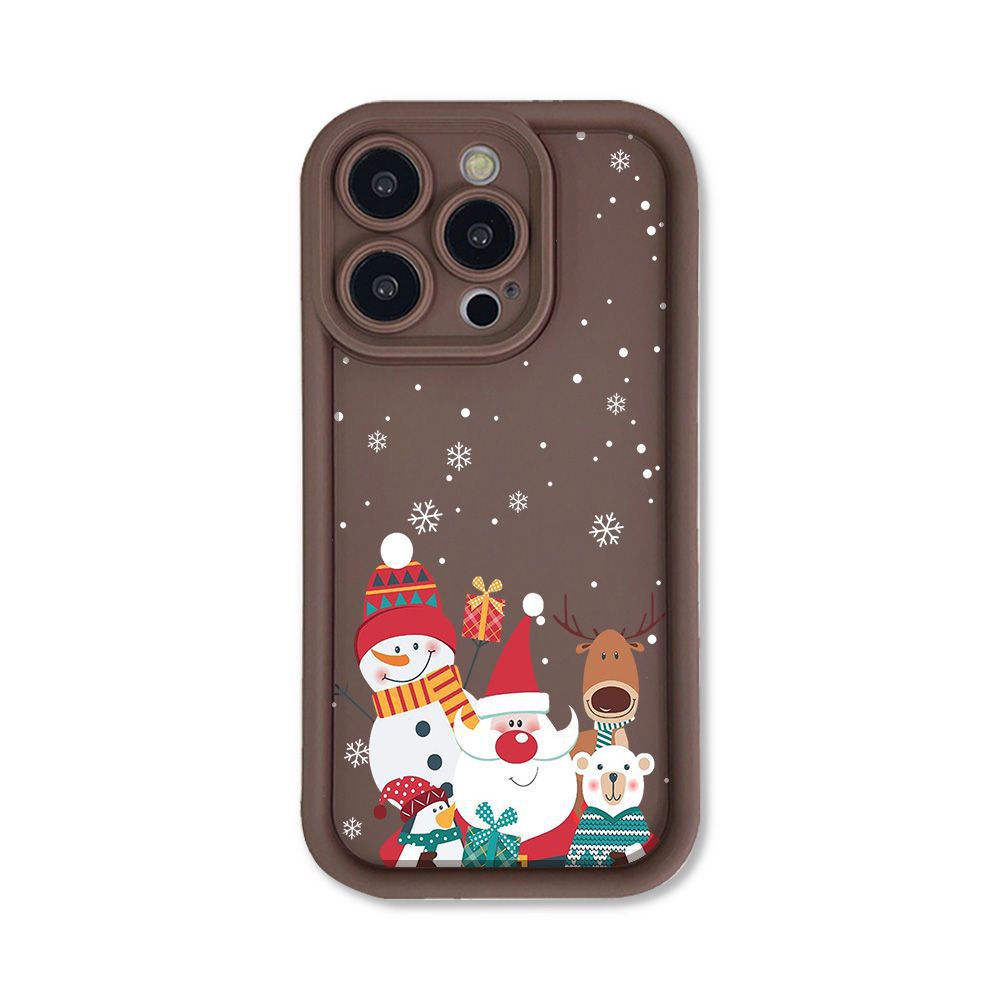 Weihnachts-Handyhülle Premium – Festliches Frosted Design für iPhone & Smartphone -  Allround Solutions B&B