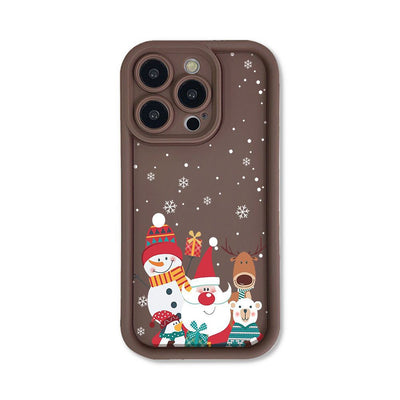 Weihnachts-Handyhülle Premium – Festliches Frosted Design für iPhone & Smartphone -  Allround Solutions B&B