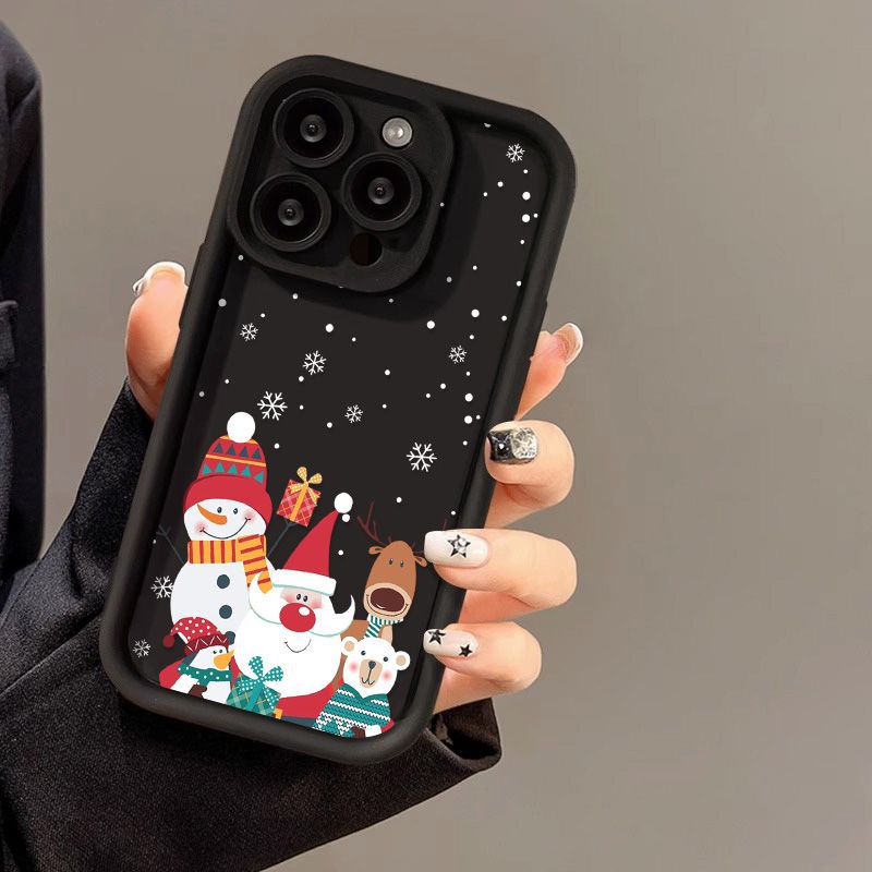 Weihnachts-Handyhülle Premium – Festliches Frosted Design für iPhone & Smartphone -  Allround Solutions B&B