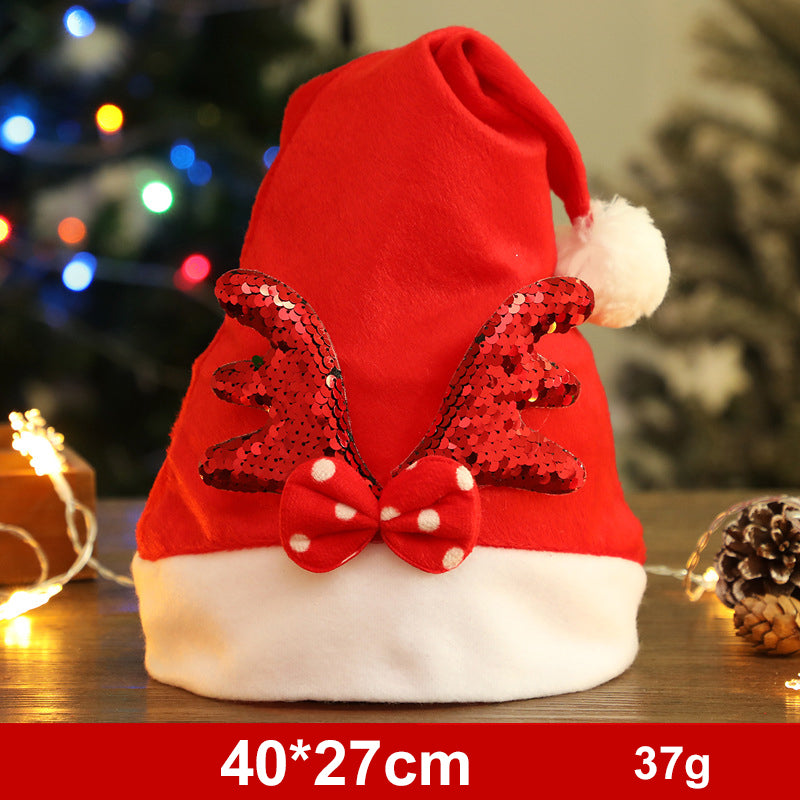 Weihnachtsmütze mit Rentier-Motiv – Festliche Winter-Mütze als Geschenk -  Allround Solutions B&B